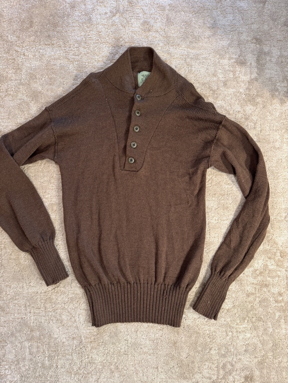 Vintage Air Force Wool Sweater